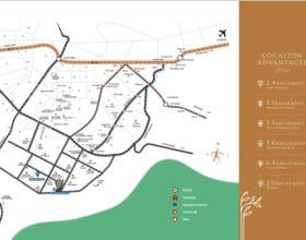 _Anantraj_Estate_Residences map